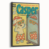 Vintage Comics Wall Art – Casper Retro Comic Book Poster