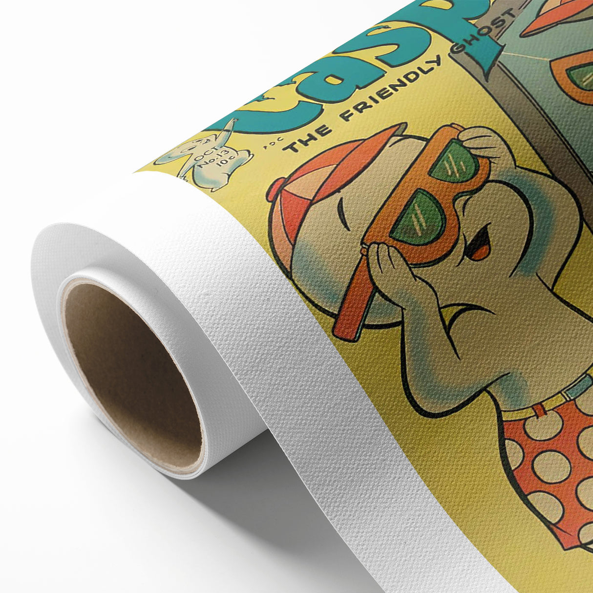Vintage Comics Wall Art – Casper Retro Comic Book Poster