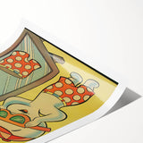 Vintage Comics Wall Art – Casper Retro Comic Book Poster