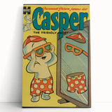 Vintage Comics Wall Art – Casper Retro Comic Book Poster