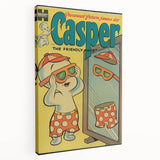 Vintage Comics Wall Art – Casper Retro Comic Book Poster