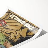 Vintage Comics Wall Art – The Mandalorian The Child Retro Poster
