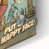 Vintage Comics Wall Art – Joker Retro Villain Comic Book Poster