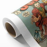 Vintage Comics Wall Art – Joker Retro Villain Comic Book Poster