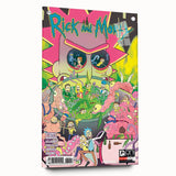 Vintage Comics Wall Art – Rick and Morty Retro Sci-Fi Poster