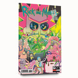 Vintage Comics Wall Art – Rick and Morty Retro Sci-Fi Poster