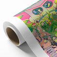 Vintage Comics Wall Art – Rick and Morty Retro Sci-Fi Poster