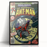 Vintage Comics Wall Art – Ant-Man Retro Superhero Poster