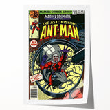Vintage Comics Wall Art – Ant-Man Retro Superhero Poster