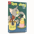 Vintage Comics Wall Art – Tom and Jerry Ice Cream Retro Poster