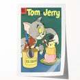 Vintage Comics Wall Art – Tom and Jerry Ice Cream Retro Poster