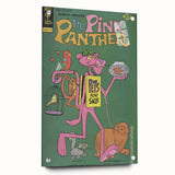 Vintage Comics Wall Art – The Pink Panther Retro Cartoon Poster