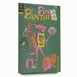 Vintage Comics Wall Art – The Pink Panther Retro Cartoon Poster