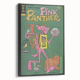 Vintage Comics Wall Art – The Pink Panther Retro Cartoon Poster