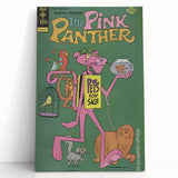 Vintage Comics Wall Art – The Pink Panther Retro Cartoon Poster