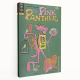 Vintage Comics Wall Art – The Pink Panther Retro Cartoon Poster