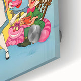 Vintage Comics Wall Art – Alice in Wonderland Retro Poster