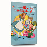 Vintage Comics Wall Art – Alice in Wonderland Retro Poster