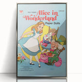 Vintage Comics Wall Art – Alice in Wonderland Retro Poster
