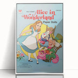 Vintage Comics Wall Art – Alice in Wonderland Retro Poster