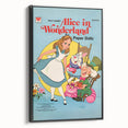 Vintage Comics Wall Art – Alice in Wonderland Retro Poster
