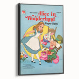 Vintage Comics Wall Art – Alice in Wonderland Retro Poster