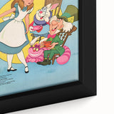 Vintage Comics Wall Art – Alice in Wonderland Retro Poster