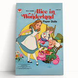 Vintage Comics Wall Art – Alice in Wonderland Retro Poster