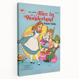 Vintage Comics Wall Art – Alice in Wonderland Retro Poster