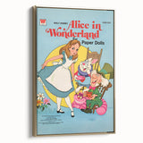 Vintage Comics Wall Art – Alice in Wonderland Retro Poster