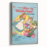 Vintage Comics Wall Art – Alice in Wonderland Retro Poster