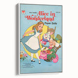 Vintage Comics Wall Art – Alice in Wonderland Retro Poster