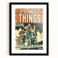 Vintage Comics Wall Art – Stranger Things Retro Sci-Fi Poster