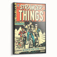 Vintage Comics Wall Art – Stranger Things Retro Sci-Fi Poster