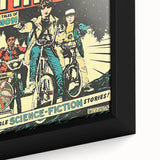 Vintage Comics Wall Art – Stranger Things Retro Sci-Fi Poster