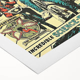 Vintage Comics Wall Art – Stranger Things Retro Sci-Fi Poster