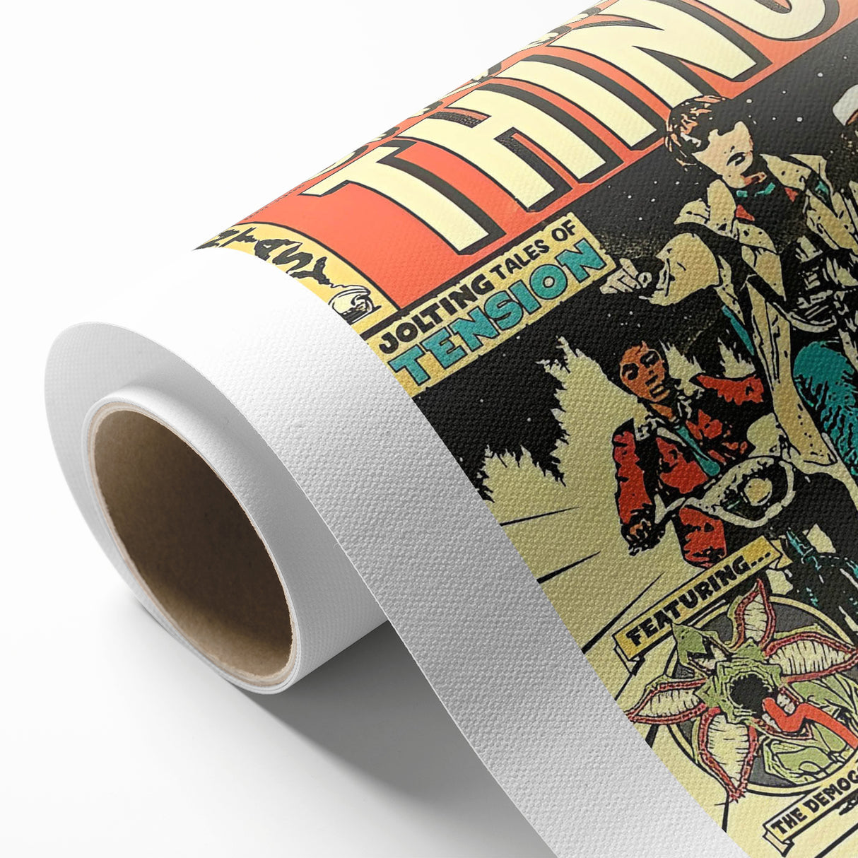 Vintage Comics Wall Art – Stranger Things Retro Sci-Fi Poster