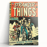 Vintage Comics Wall Art – Stranger Things Retro Sci-Fi Poster