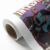 Vintage Comics Wall Art – The Incredibles Retro Superhero Poster