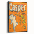 Vintage Comics Wall Art – Casper Retro Halloween Comic Poster