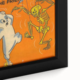 Vintage Comics Wall Art – Casper Retro Halloween Comic Poster
