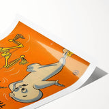 Vintage Comics Wall Art – Casper Retro Halloween Comic Poster