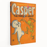 Vintage Comics Wall Art – Casper Retro Halloween Comic Poster