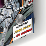 Vintage Comics Wall Art – Black Widow Retro Superhero Poster