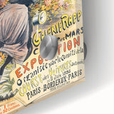 Vintage Exhibition Poster – Locomotion Automobile Retro Art Print