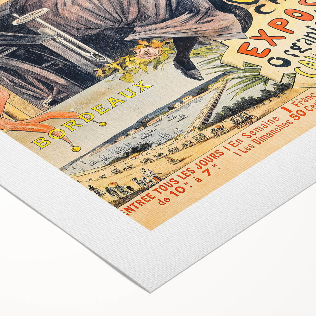 Vintage Exhibition Poster – Locomotion Automobile Retro Art Print