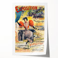 Vintage Exhibition Poster – Locomotion Automobile Retro Art Print