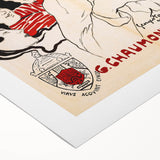 Vintage Exhibition Poster – Le Quartier Cabaret Retro Art Print