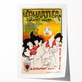 Vintage Exhibition Poster – Le Quartier Cabaret Retro Art Print
