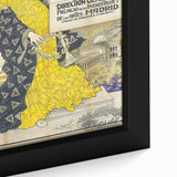 Vintage Exhibition Poster – Madrid 1893 Retro Art Print